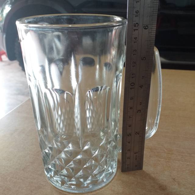 Gelas Bir Diamond D600 Jumbo 600ML / Gelas Es Kelapa isi 6pcs