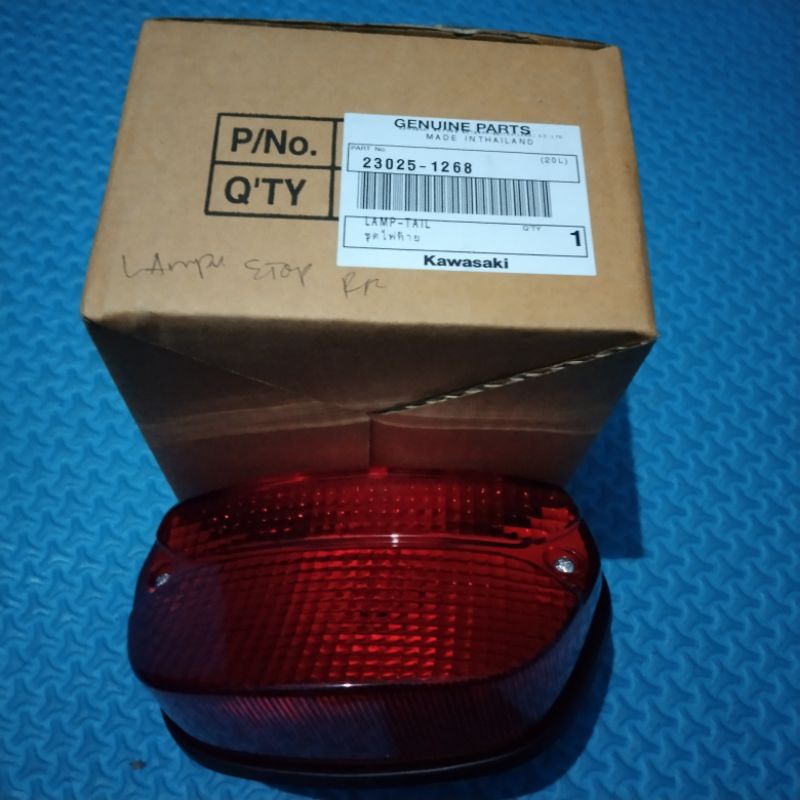 lampu stop belakang ninja 150 rr old rr lama assy original Kawasaki 23025-1268