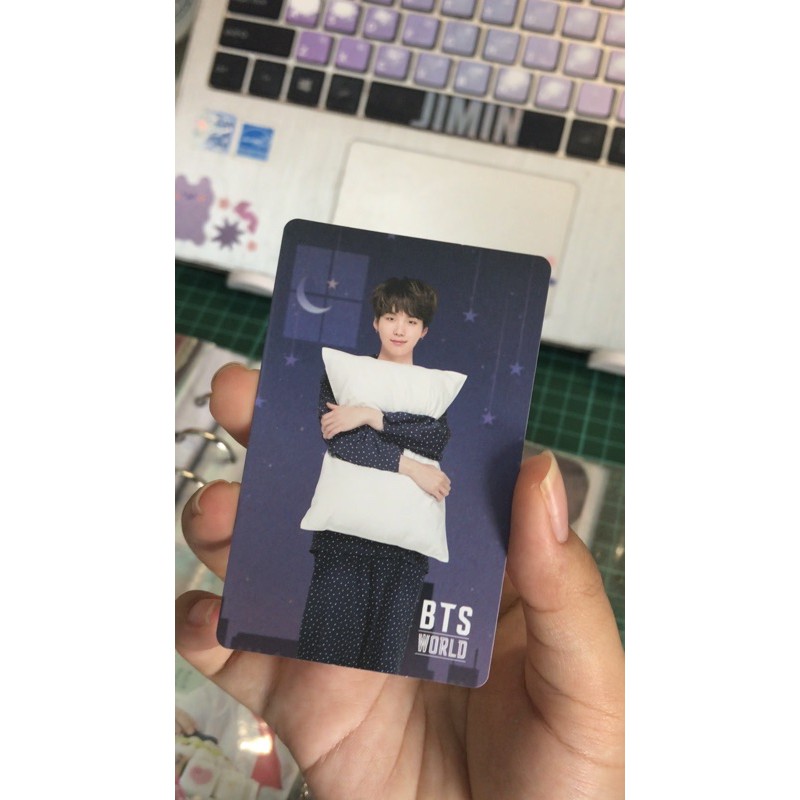 (booked) pc bts world coupon suga