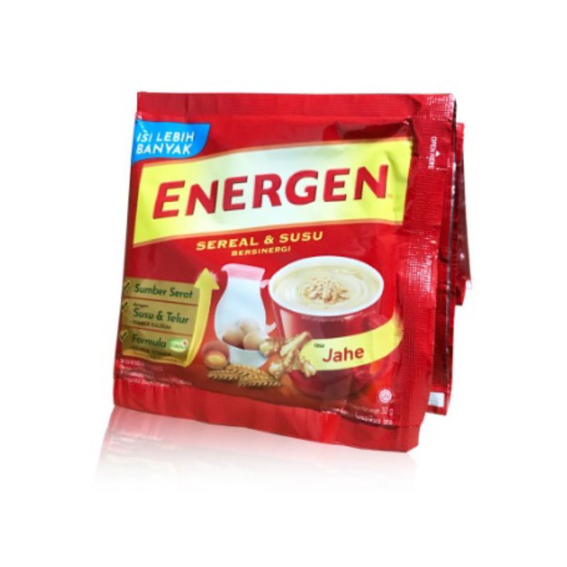 

ENERGEN JAHE RENTENG (10×30GR) kemasan baru