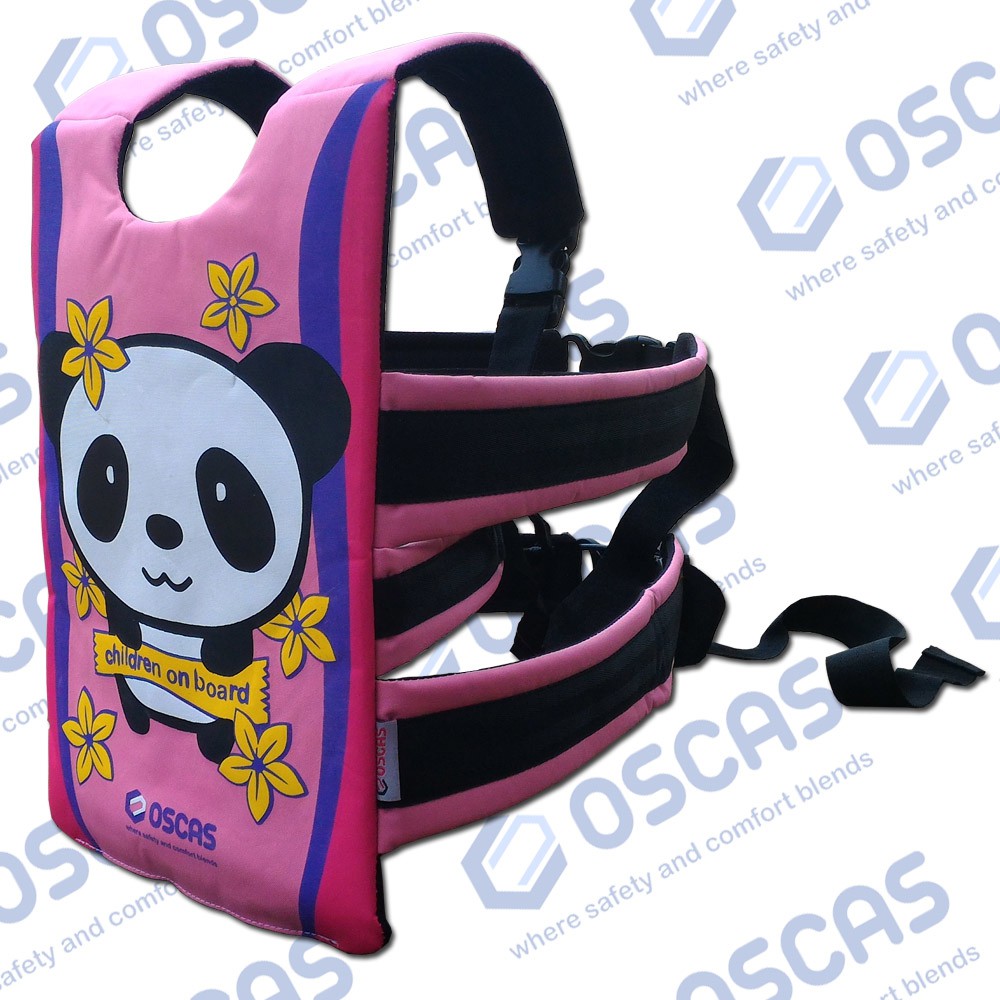 Sabuk Bonceng Anak, Sabuk Bonceng Motor, Sabuk Bonceng Anak Motif - Panda