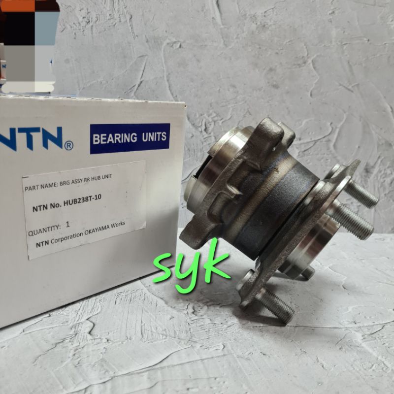 BEARING NAP RODA BELAKANG NISSAN EVALIA HUB 238T -10 NTN