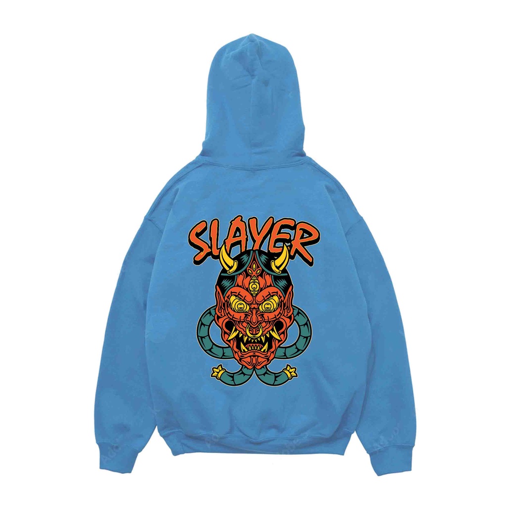 Hoodie Pria Slayer Sweater Pria Fleece Size M - XXL