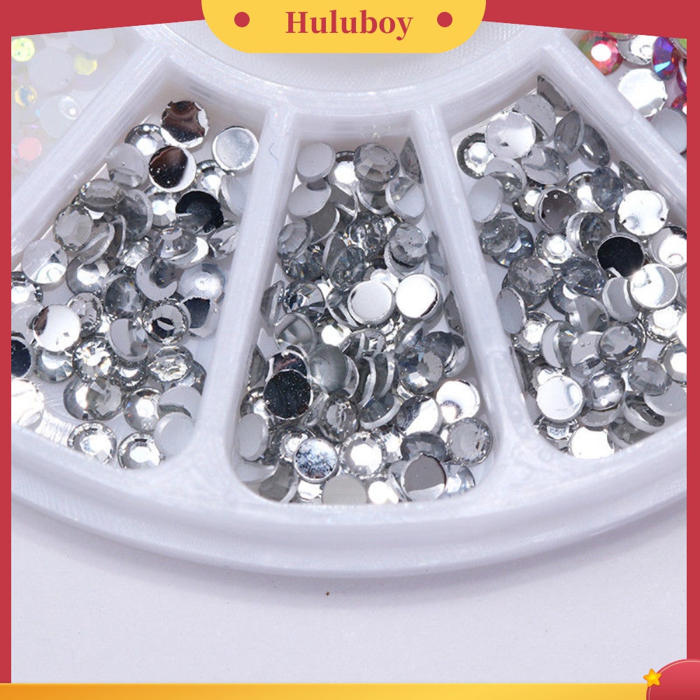 Huluboy Huluboy♡ Berlian Imitasi 3D Bahan Resin Untuk Dekorasi Nail Art