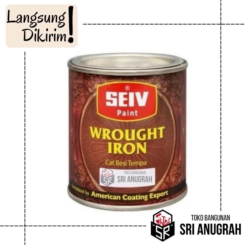 Cat Emas Tembaga Seiv Wrought Iron 250CC
