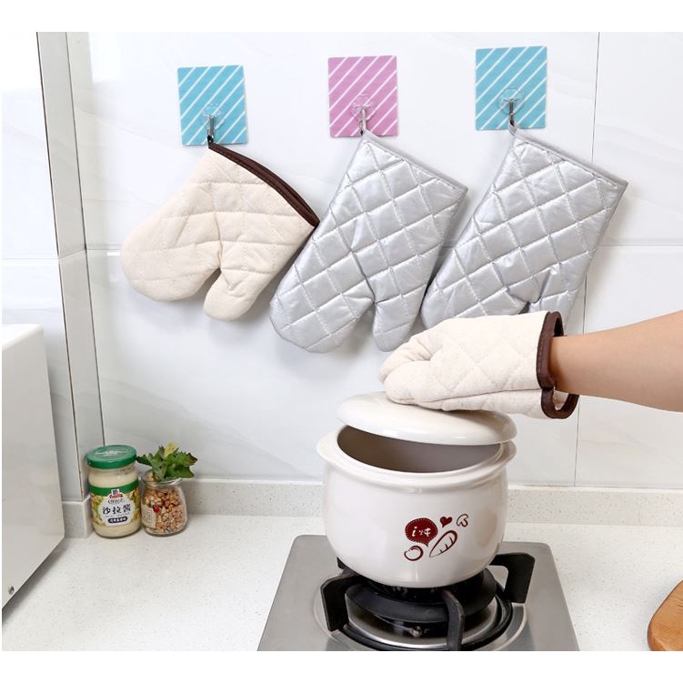 Sarung Tangan Oven Hand Glove Anti Panas Tebal Kain