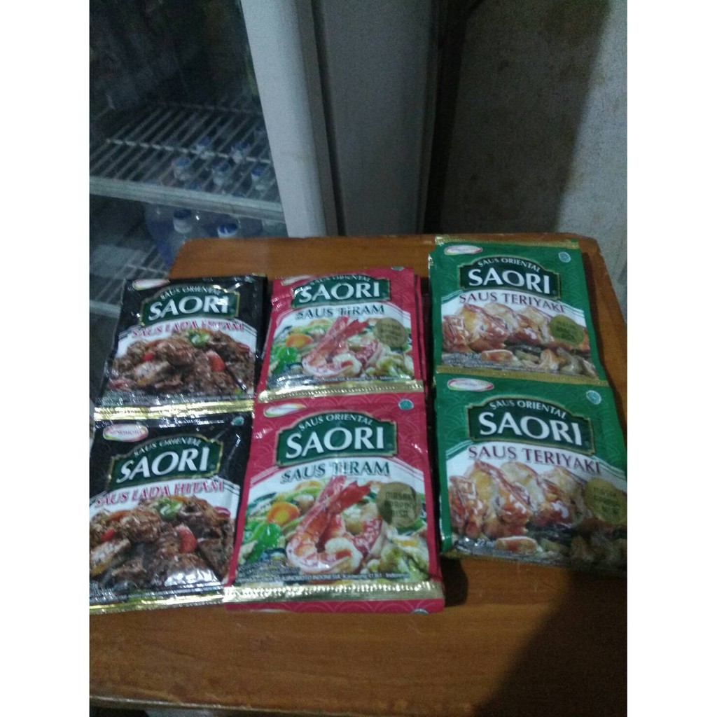 SAORI SACHET 1 RENCENG ISI 10 SACHET