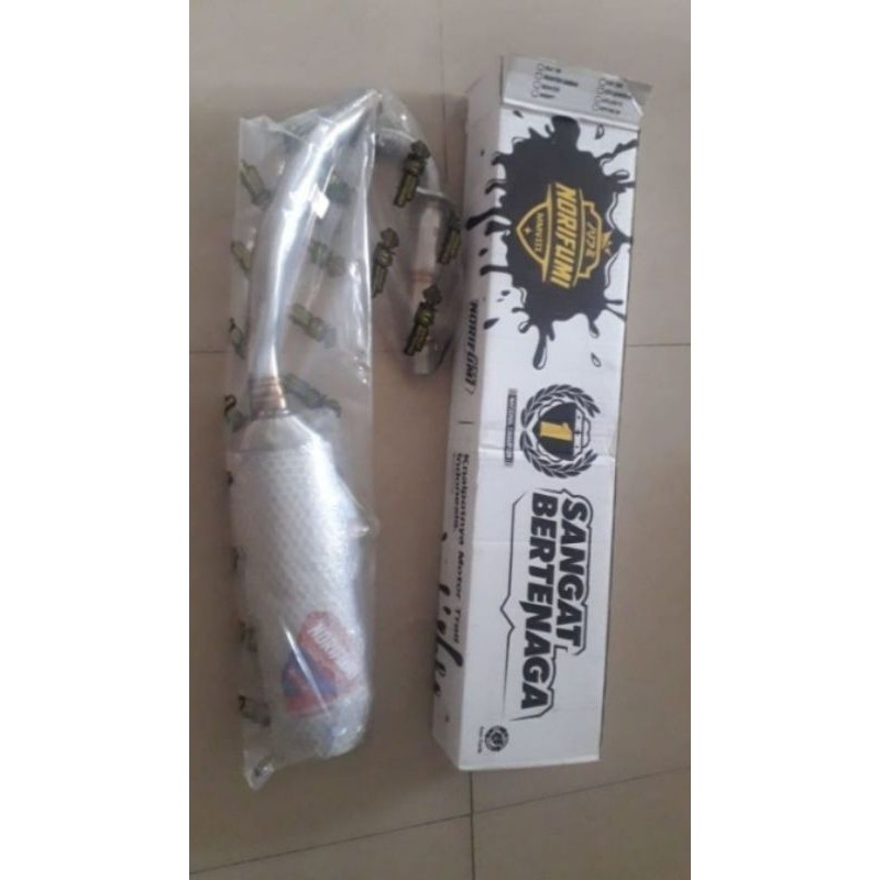 Knalpot Norifumi Original Rocket 4 KLX 150 stanless