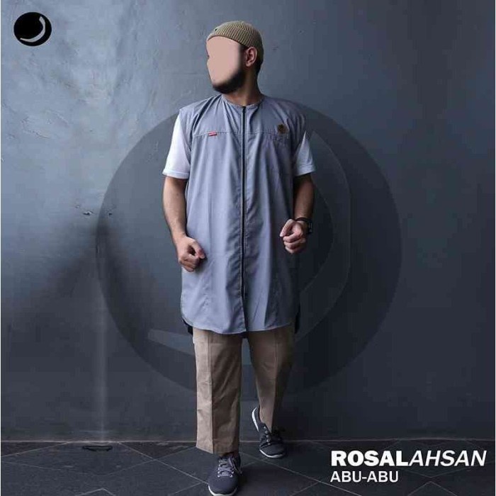 Sholat-Rompi- Rosal Ahsan / Rompi Sholat Premium / Rosal Premium - Hitam, M -Rompi-Sholat.