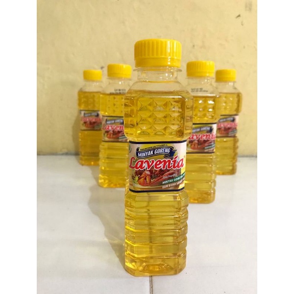 

minyak goreng 250ml kemasan botol lavenia sinai