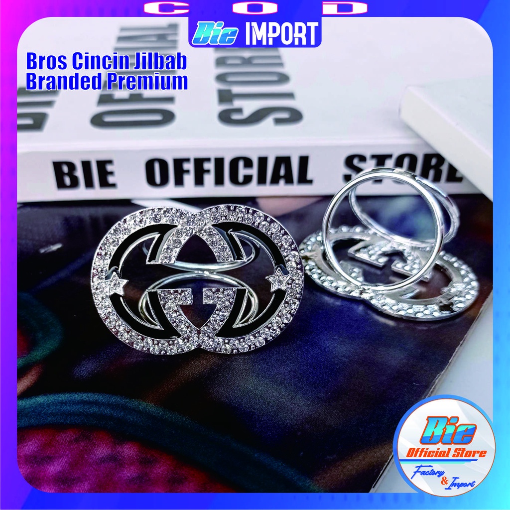 Bros Kolong Cincin Jilbab Branded Premium Impor Best Seller