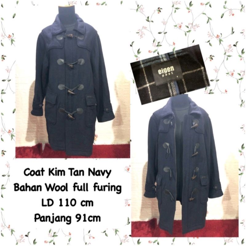 Coat model kimtan Navy