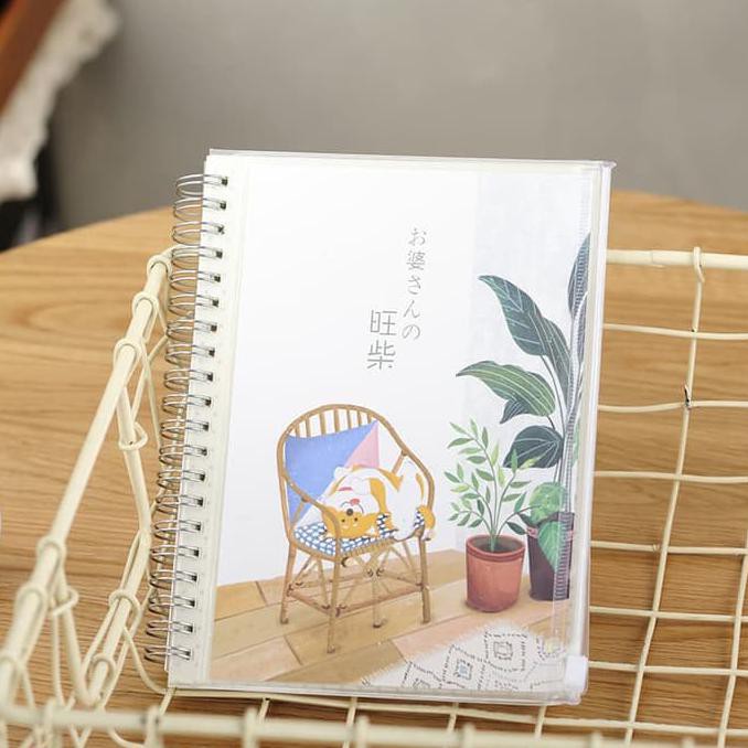 

BARU Country Side Shiba Inu Spiral Mixed Notebook / Buku Tulis