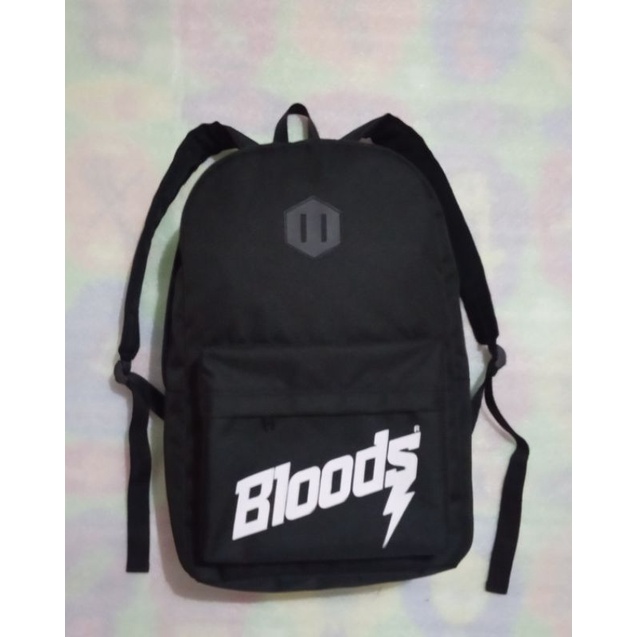 TAS RANSEL DISTRO BLOODS CASUAL PRIA&amp;WANITA TAS KERJA KULIAH SANTAI WEKEND HUNTING DLL