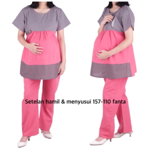 Setelan Hamil Menyusui 157 baju hamil