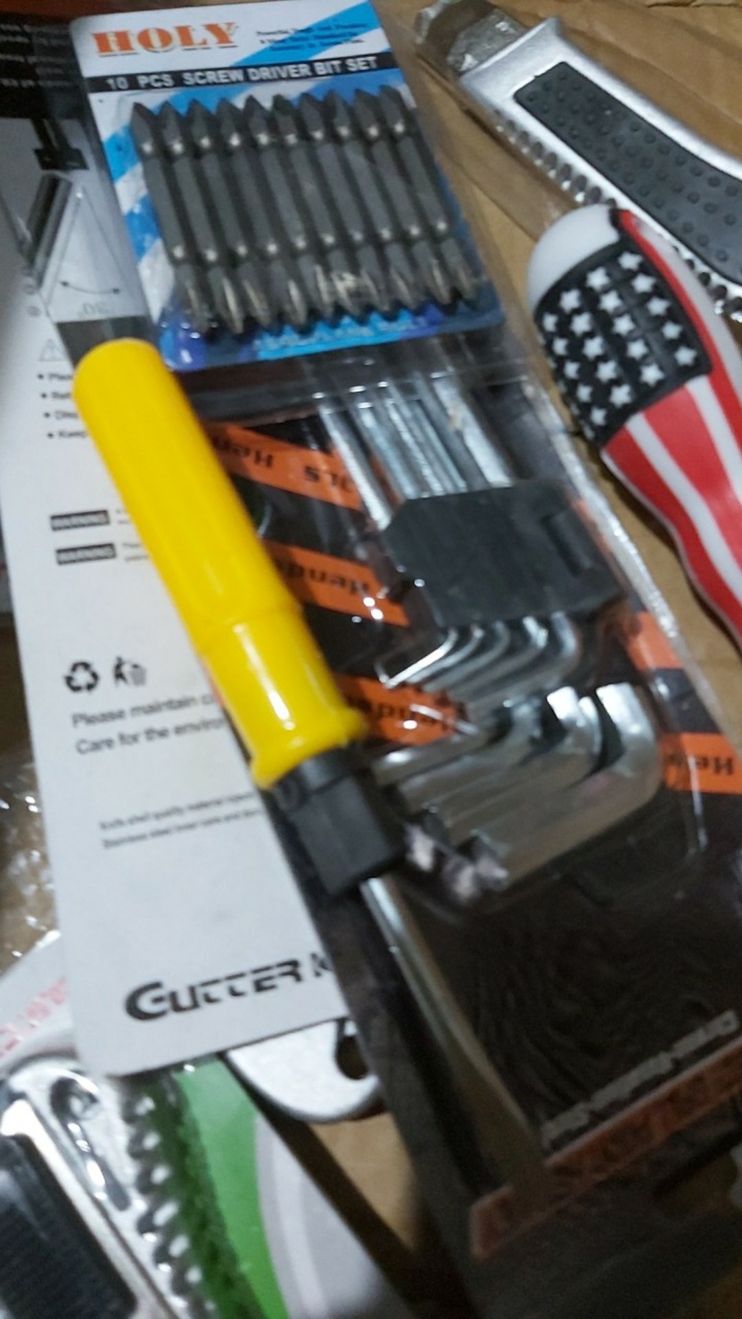 Obeng Plastik Bolak Balik 3 Inch 4 Inch / Obeng Plus Minus / Obeng Belimbing Kecil