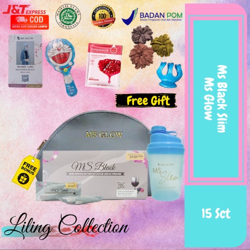 Ms Black Slimming Drink Ms Glow/Ms Black Ms Glow FREE TUMBLER