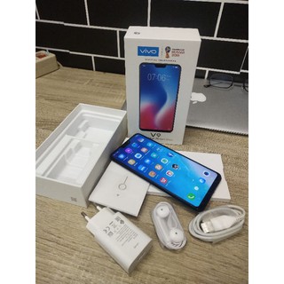 Vivo v9 ram 4/64gb black bekas murah | Shopee Indonesia