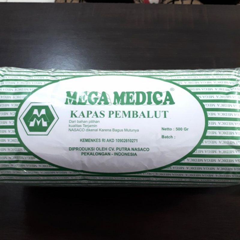 Kapas pembalut / kapas serbaguna 500 gram