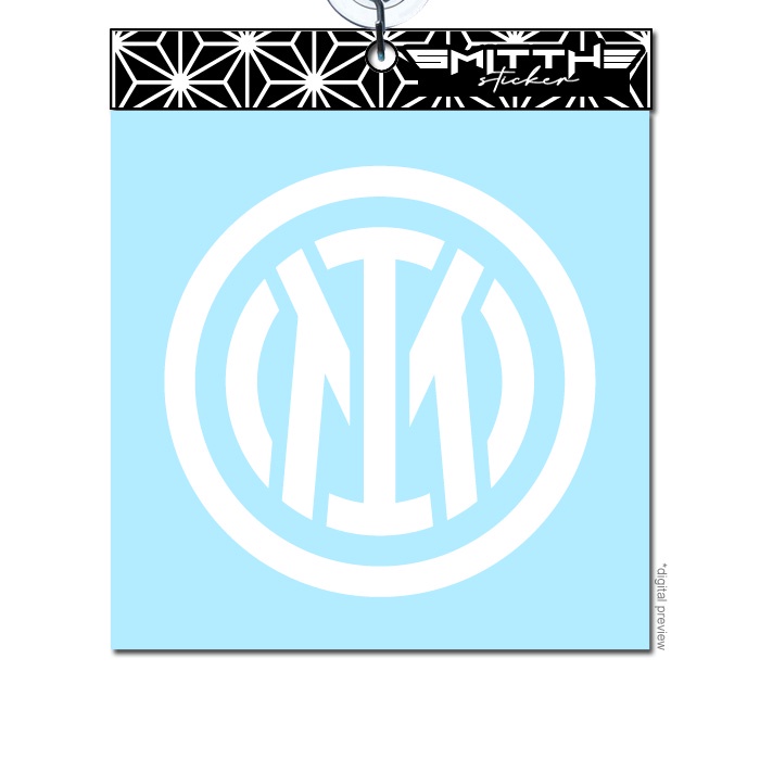 Stiker Inter Milan NEW Cutting Sticker Decal Waterproof Motor Mobil