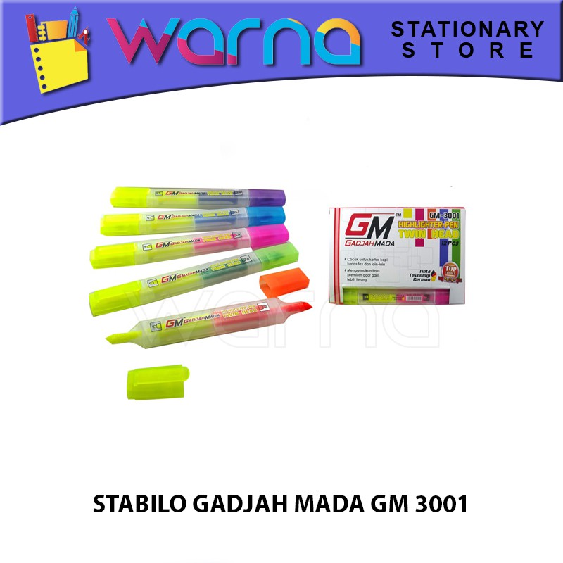 

STABILO GADJAH MADA DUA WARNA GM 3001