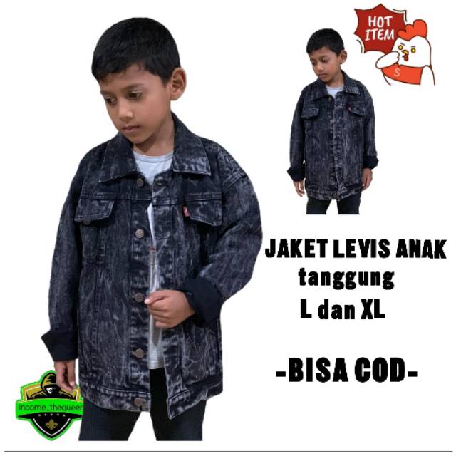 Jaket jeans anak / jaket jeans anak tanggung