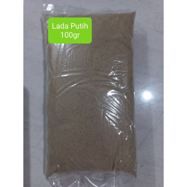 

Lada Putih Bubuk 100gram / Bubuk Merica 100gram