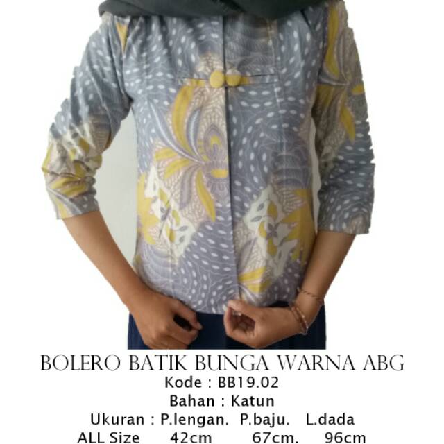 Bolero Batik | Bolero Batik Murah | Bolero | Grosir Bolero