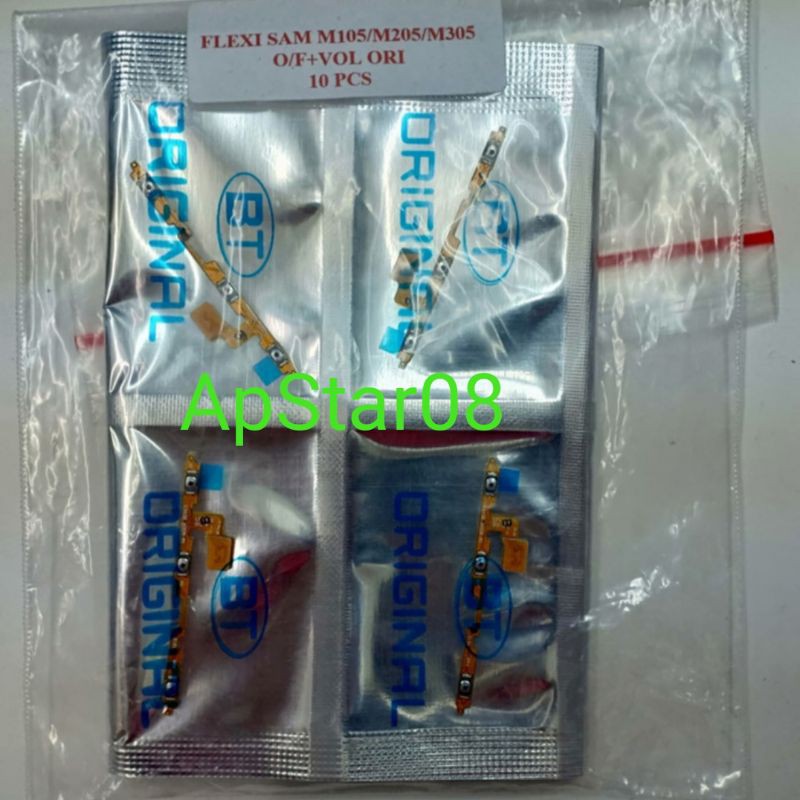 Flexible Flexibel Tombol On Off Volume Samsung M305F Samsung M30 2019