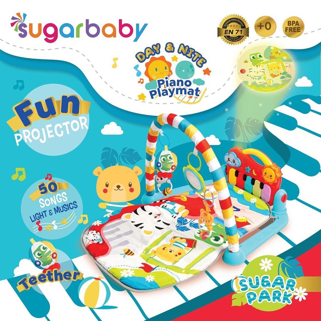 Day &amp; Nite Piano Playmat sugar baby