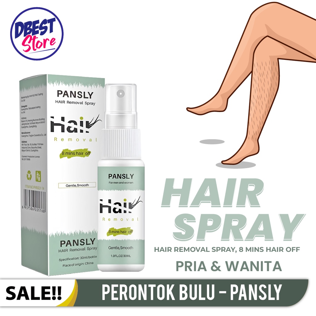 PANSLY - PERONTOK BULU AMPUH TANPA IRITASI