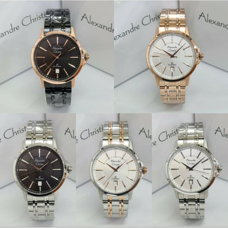 JAM TANGAN PRIA ALEXANDRE CHRISTIE  8636 AC 8636MD Ac 8636 ORIGINAL [ GARANSI RESMI 1 TAHUN ]