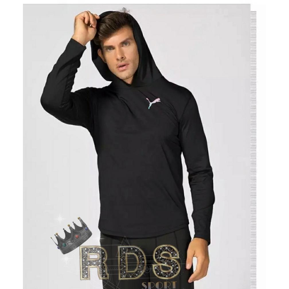 Manset Hoodie Olahraga / Baselayer Hoodie / Hoodie Olahraga