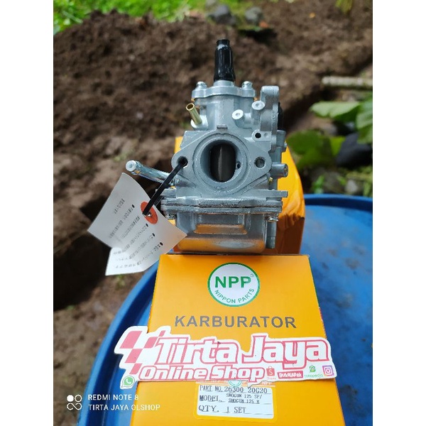 karbu karburator carburator suzuki shogun 125 sp r kode 20G merk npp bukan original asli suzuki