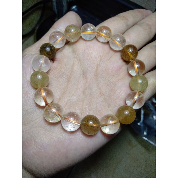 Kecubung air + batu rambut sedana