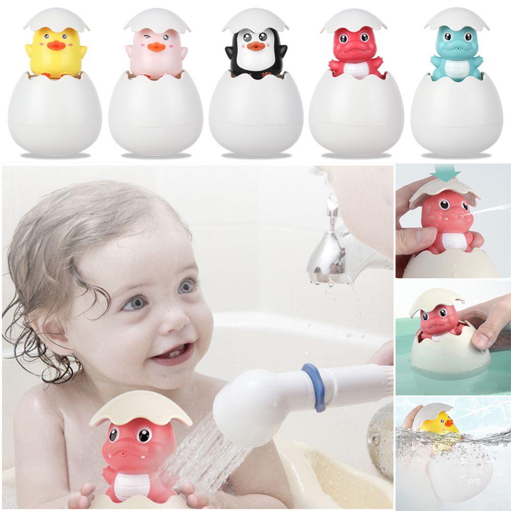 R-mainan Mandi Telur Dinosaurus + Bunga + Semprotan Air Untuk Bayi