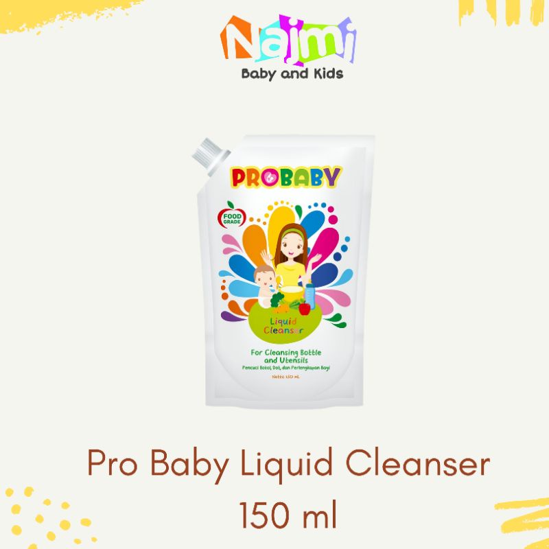 Probaby Pro Baby Liquid Cleanser 150 ml Pembersih Botol Peralatan Bayi