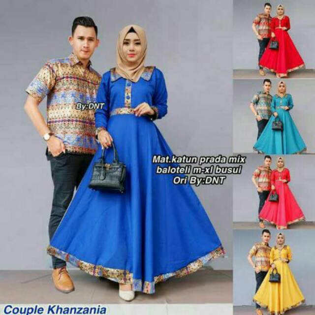Sale Couple Khanzania Gamis Balotelli Super Mix Katun Prada Batik Pekalongan WBXwopuk1mGOQ