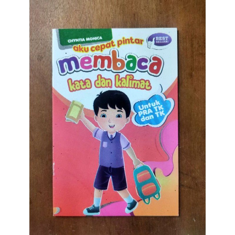 Buku Anak Aku Cepat Pintar Membaca Kata Dan Kalimat