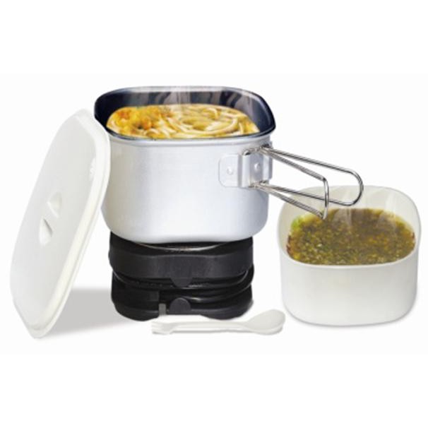 Maspion Dual Voltage Travel Cooker Mec-3500