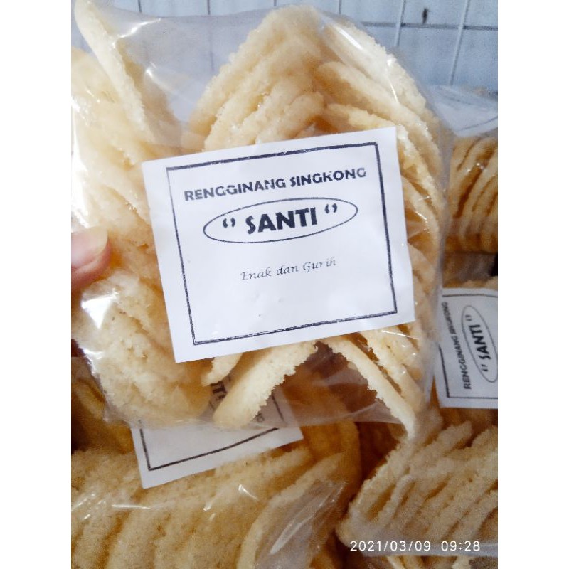 

rengginang singkong mentah 650gr