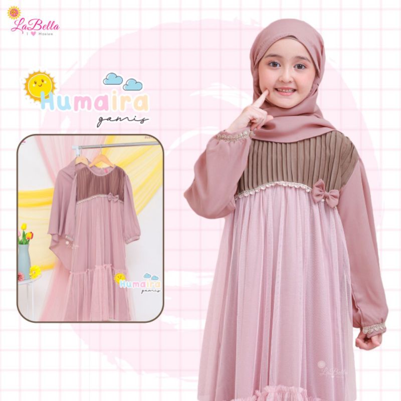 GAMIS HUMAIRA - GAMIS LABELLA - LABELLA HUMAIRA - TUTU ANAK