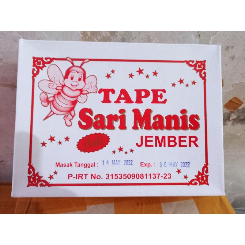 

Tape Sari manis Jember asli / pack