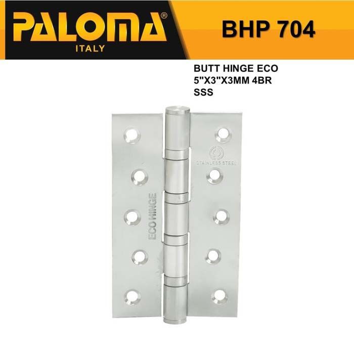 Engsel Pintu Rumah Paloma QHBHP 704 - 5" inch Engsel Pintu Stainless SUS 201 - SSS Murah Berkualitas