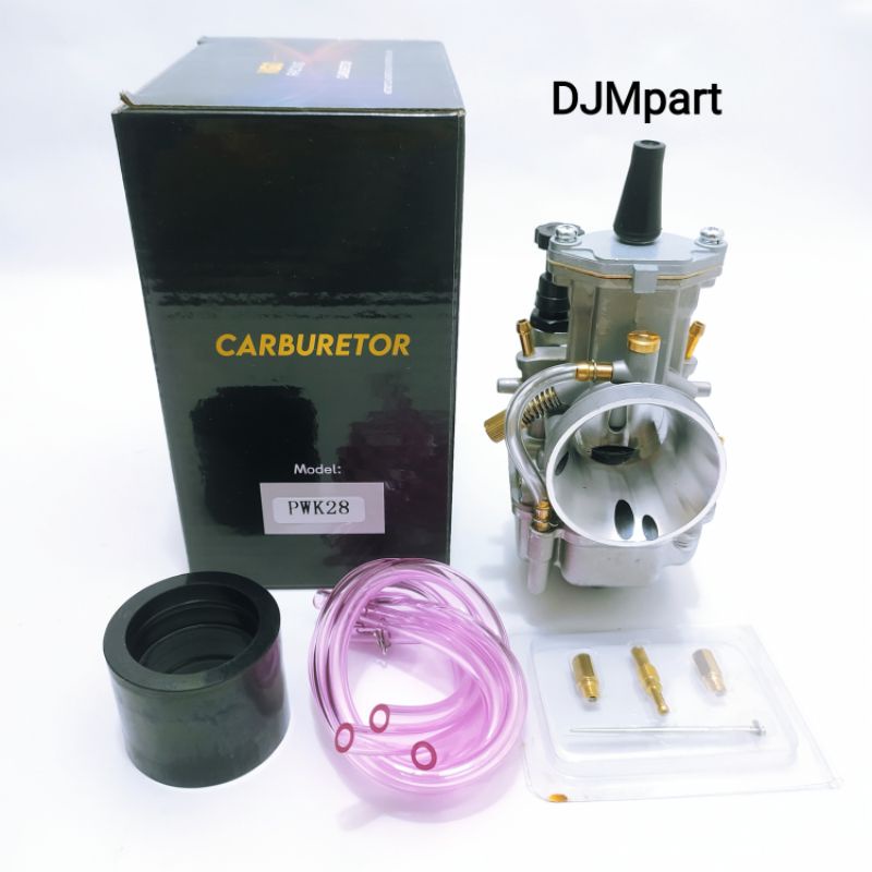 Karburator Pwk 24 26 28 30 32 34 NGO Racing Silver Dan Black Series-3