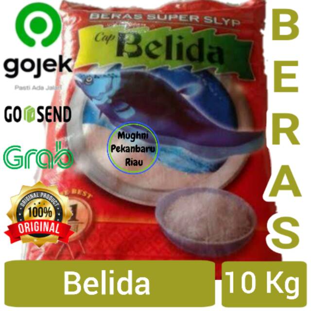 

Pekanbaru 10 Kg Beras Belida Gojek Gosend Grab PKU Riau