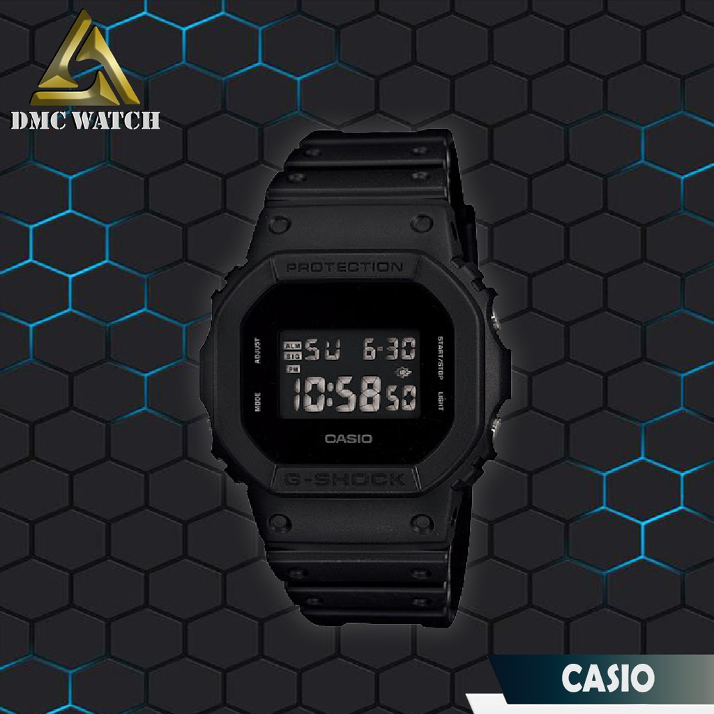 Jam Tangan Digital Pria Casio G-Shock DW-5600 Black Original BM