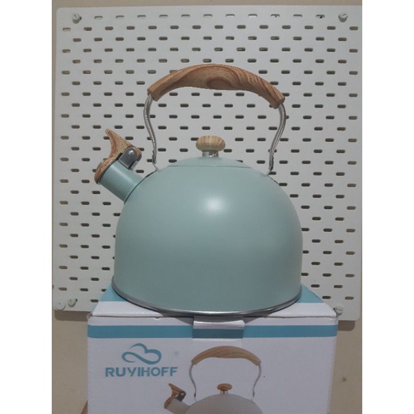 Teko estetik / teko siul / stainless steel whistling kettle / teko 2.5 Ready Stock /Ruyihoff / Whist