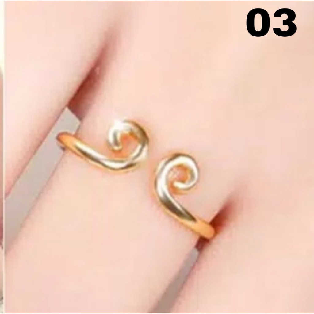 Cincin Perak Korea Disesuaikan Wanita Silver Ring