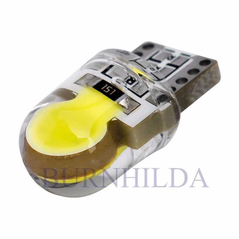 Lampu Mobil Headlight LED T10 W5W COB 2PCS